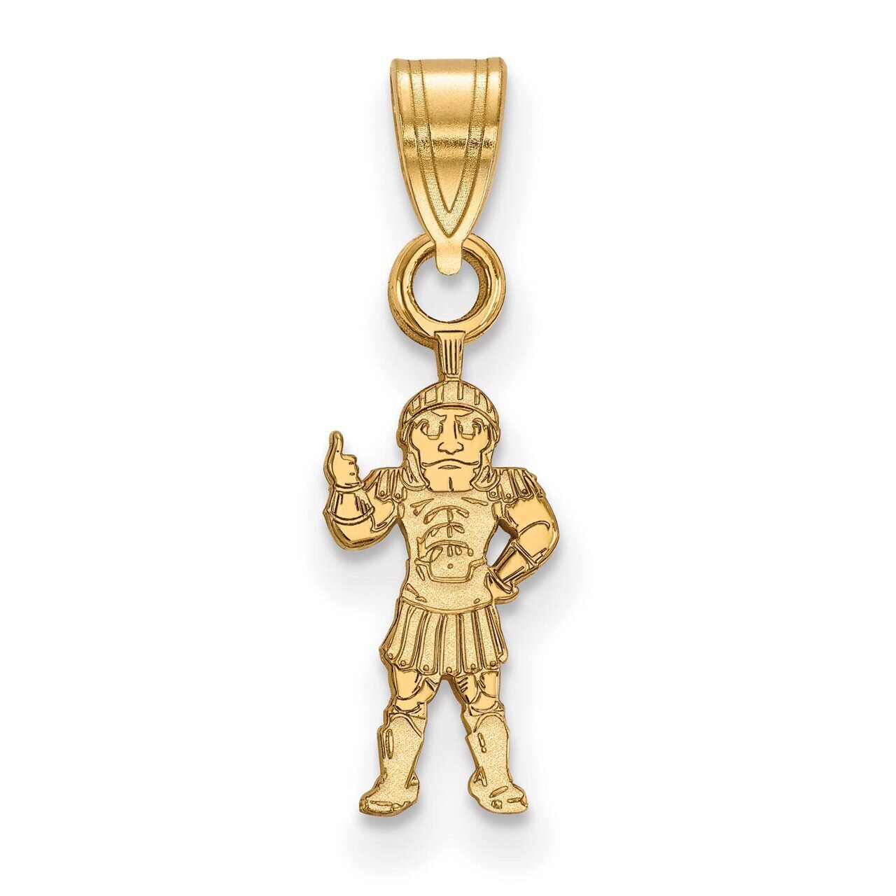 Michigan State University Small Pendant Gold-plated Silver GP063MIS, MPN: GP063MIS, 886774951621