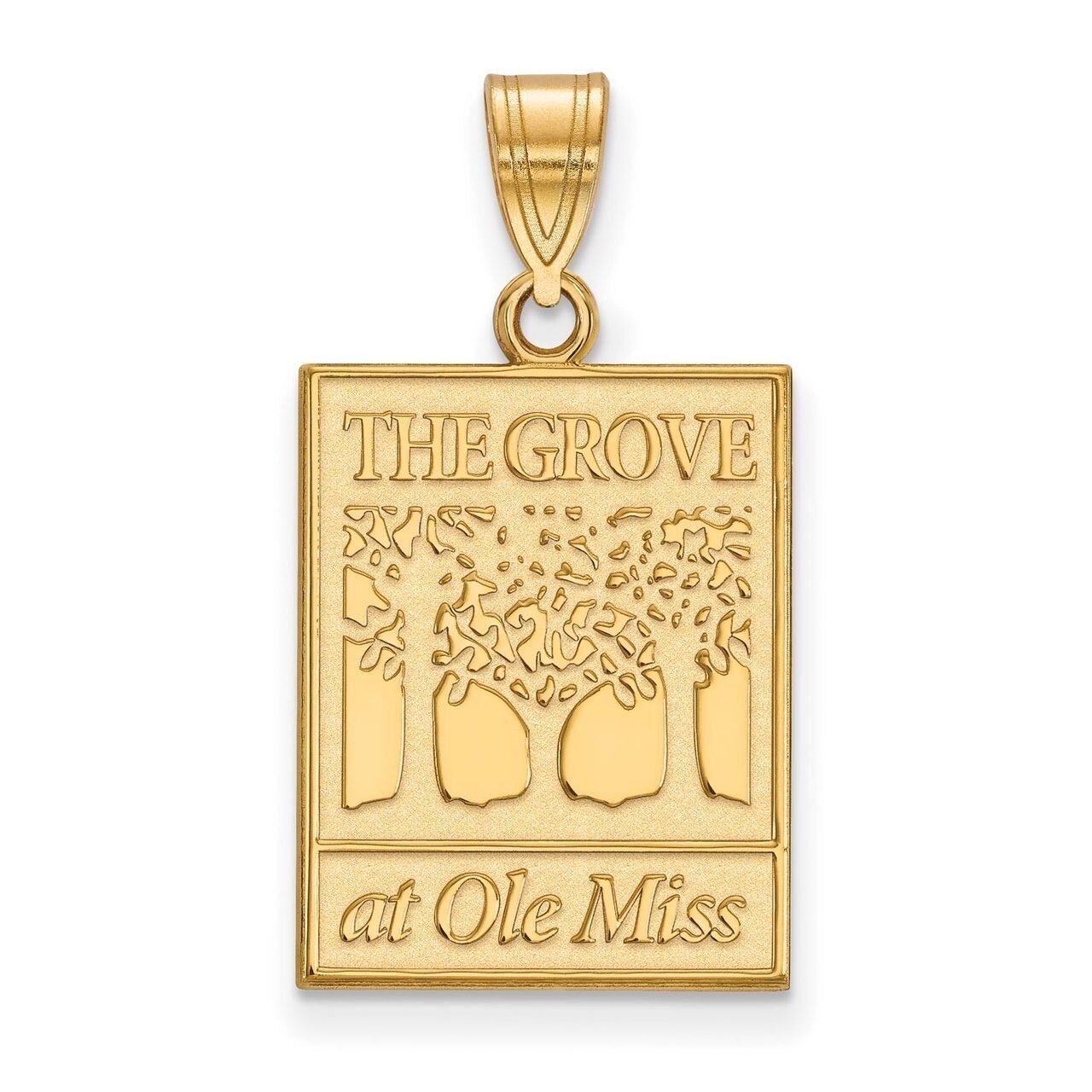 University of Missisippi Large Pendant Gold-plated Silver GP063UMS, MPN: GP063UMS, 886774951799