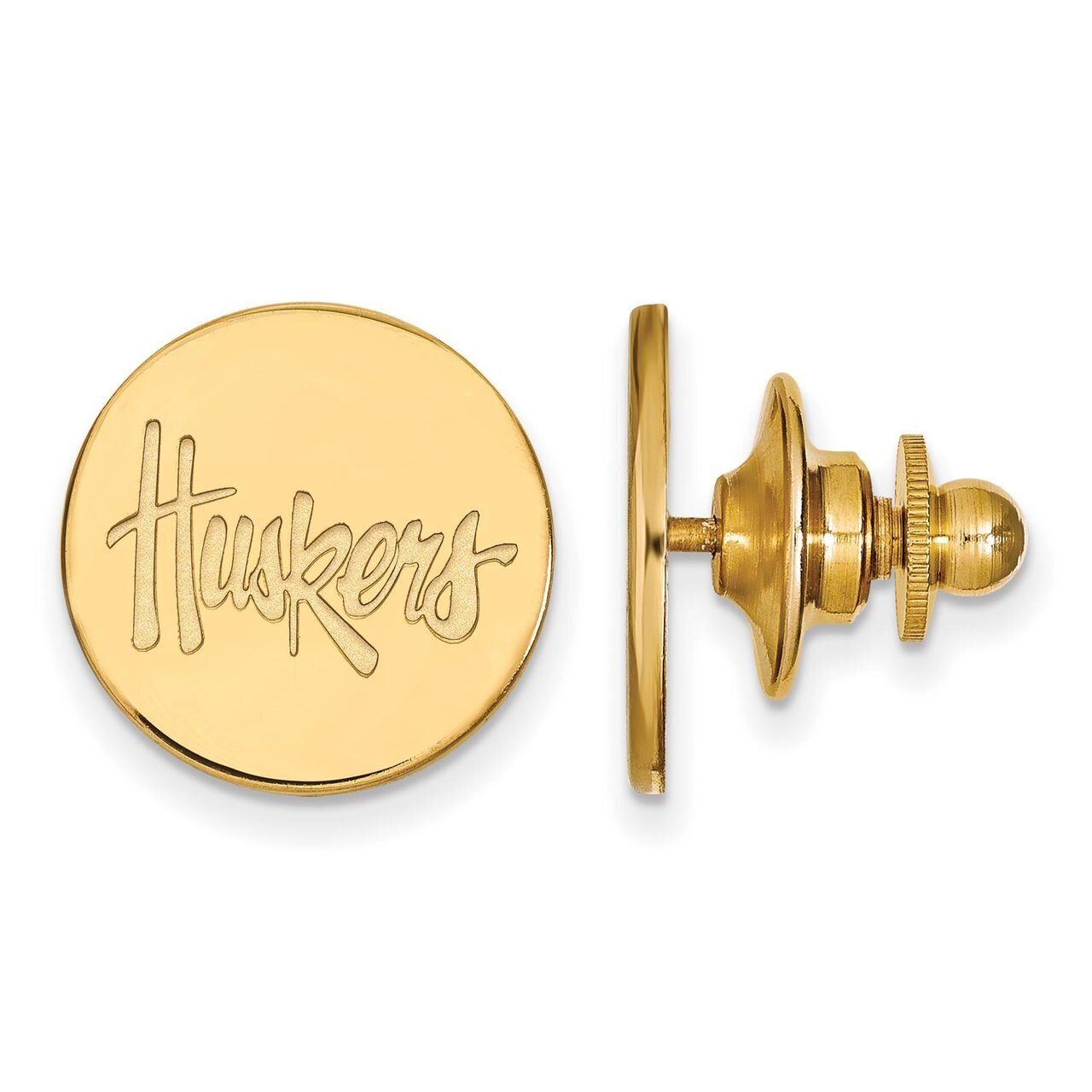 University of Nebraska Lapel Pin Gold-plated Silver GP064UNE, MPN: GP064UNE, 886774952123