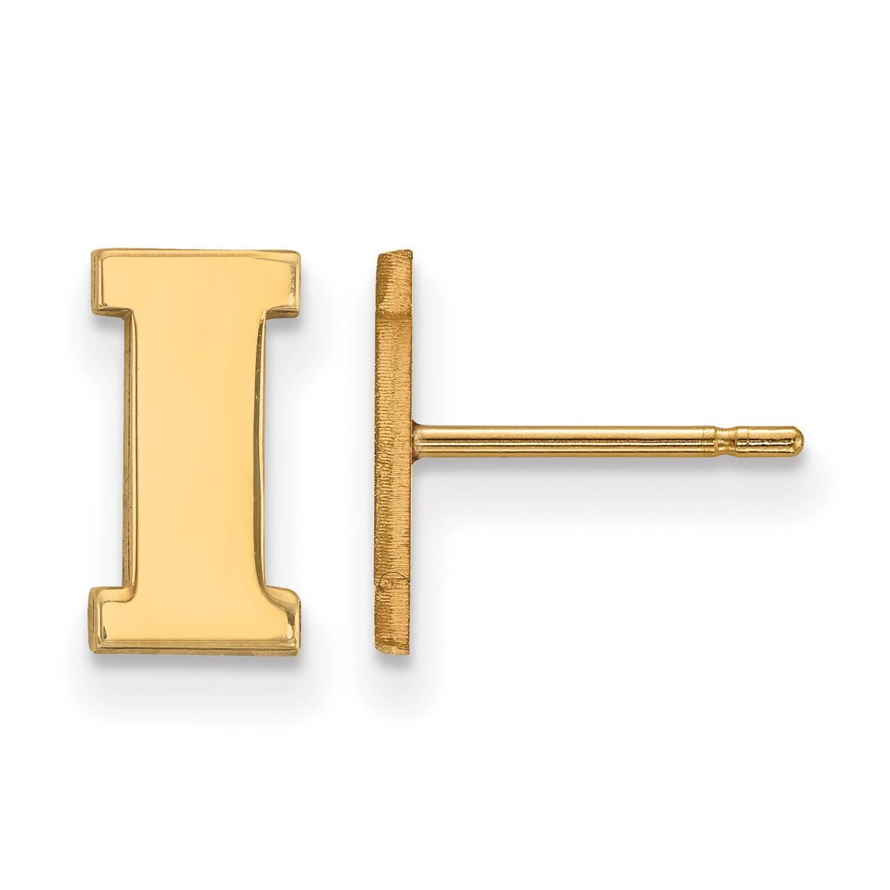 University of Iowa x-Small Post Earring Gold-plated Silver GP067UIA, MPN: GP067UIA, 886774952895
