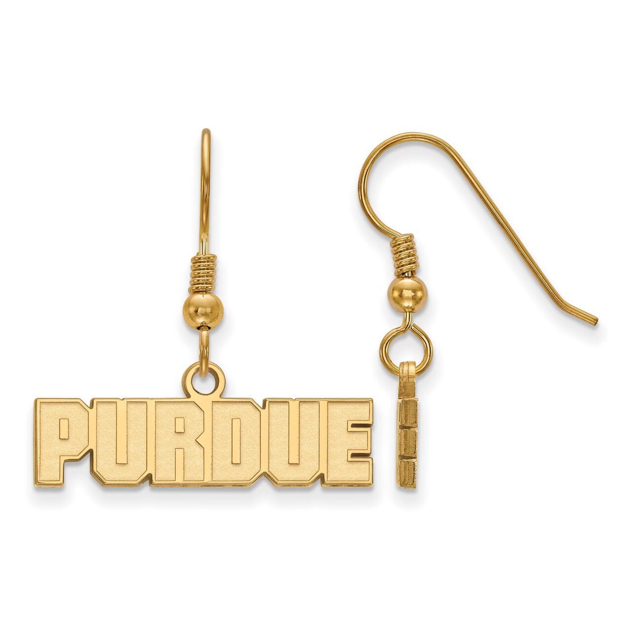 Purdue x-Small Dangle Earring Wire Gold-plated Silver GP069PU, MPN: GP069PU, 886774953380