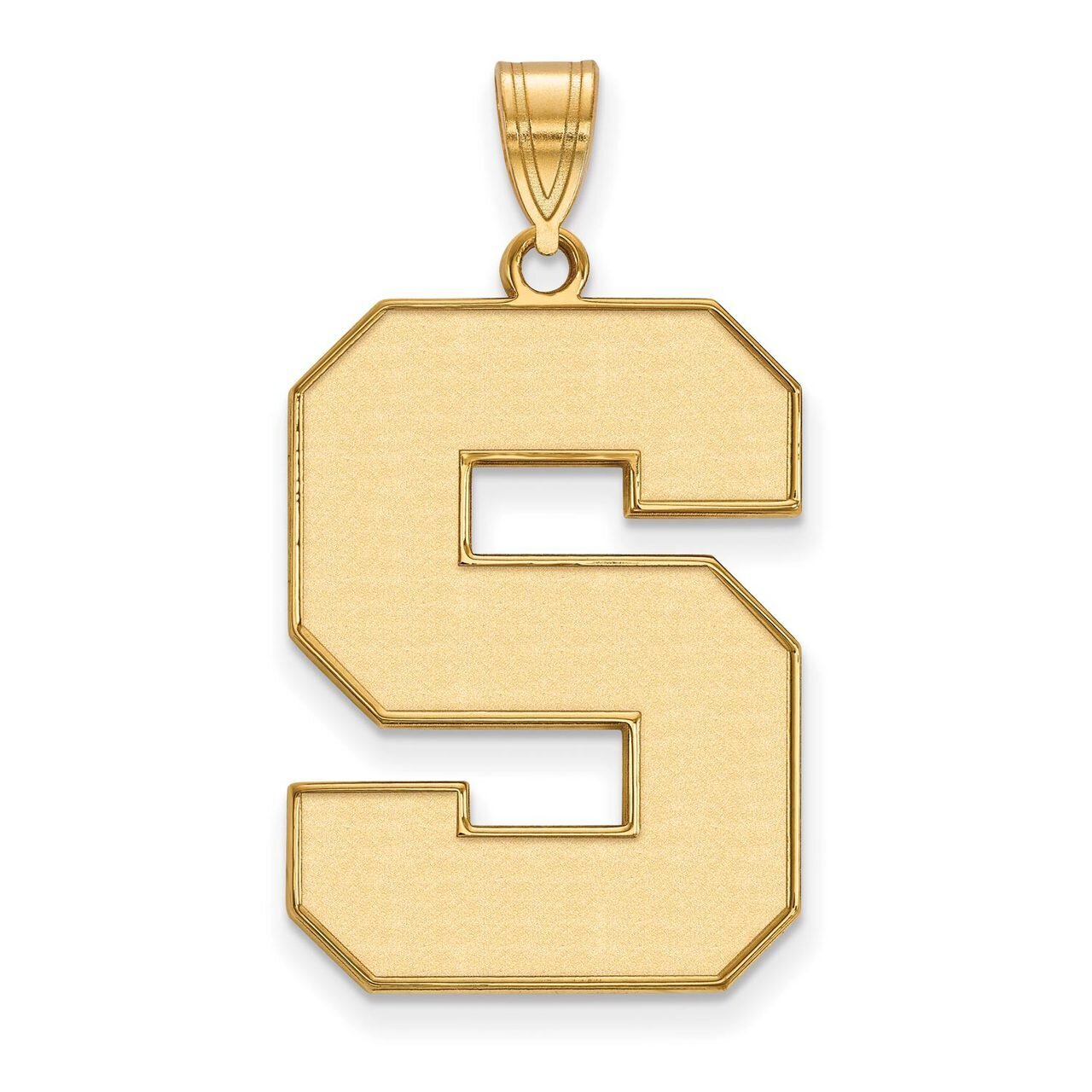 Michigan State University x-Large Enamel Pendant Gold-plated Silver GP072MIS, MPN: GP072MIS, 886774…