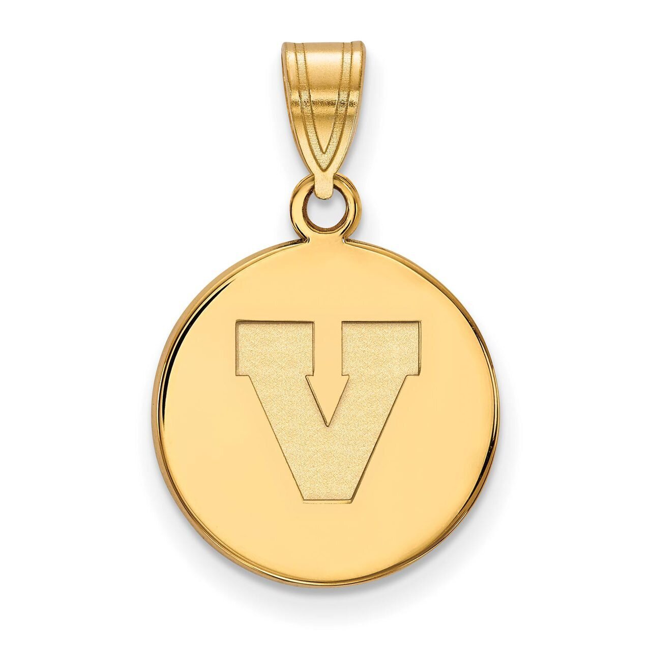 University of Virginia Medium Disc Pendant Gold-plated Silver GP073UVA, MPN: GP073UVA, 886774954509