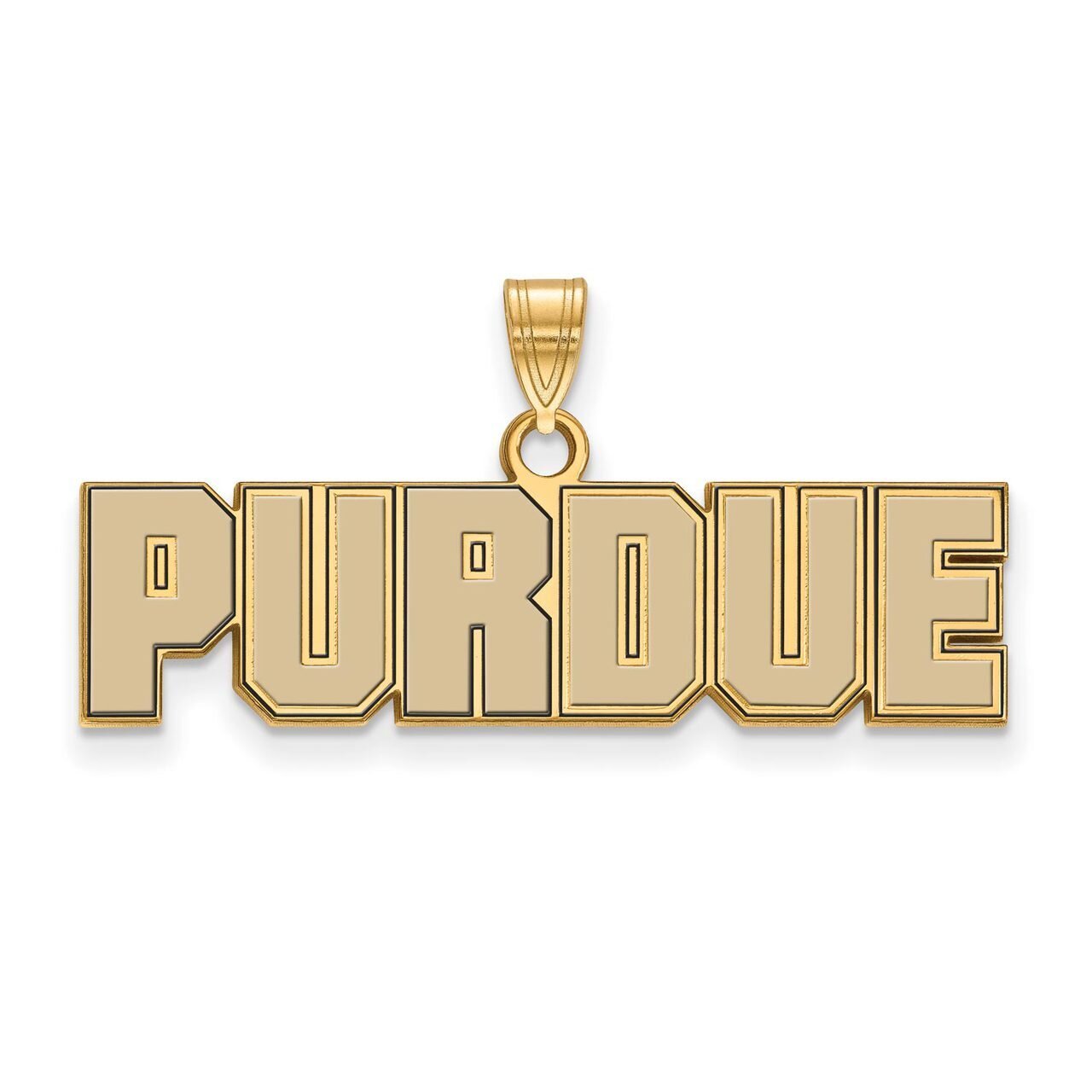 Purdue Small Enamel Pendant Gold-plated Silver GP074PU, MPN: GP074PU, 886774954608