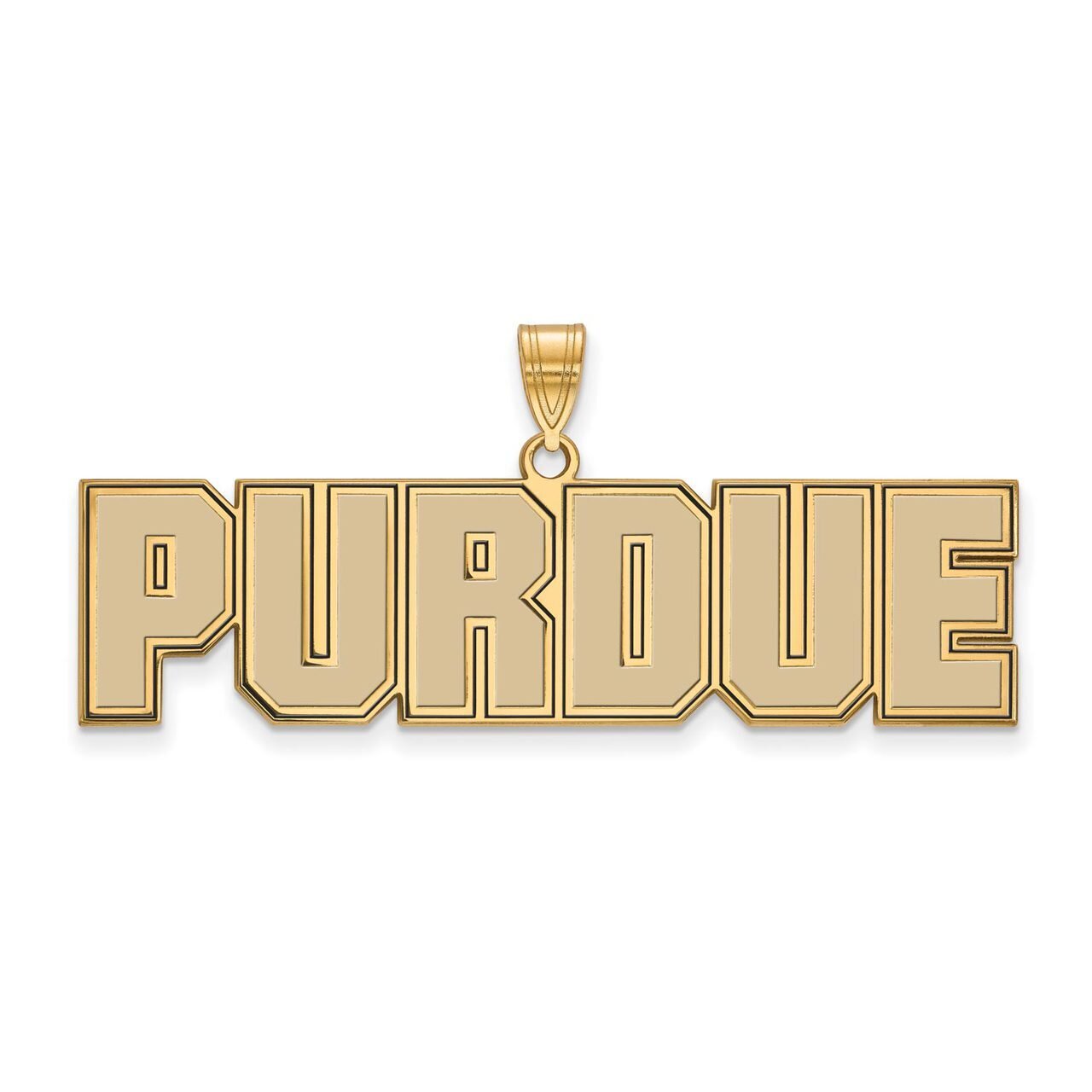 Purdue Large Enamel Pendant Gold-plated Silver GP075PU, MPN: GP075PU, 886774954820