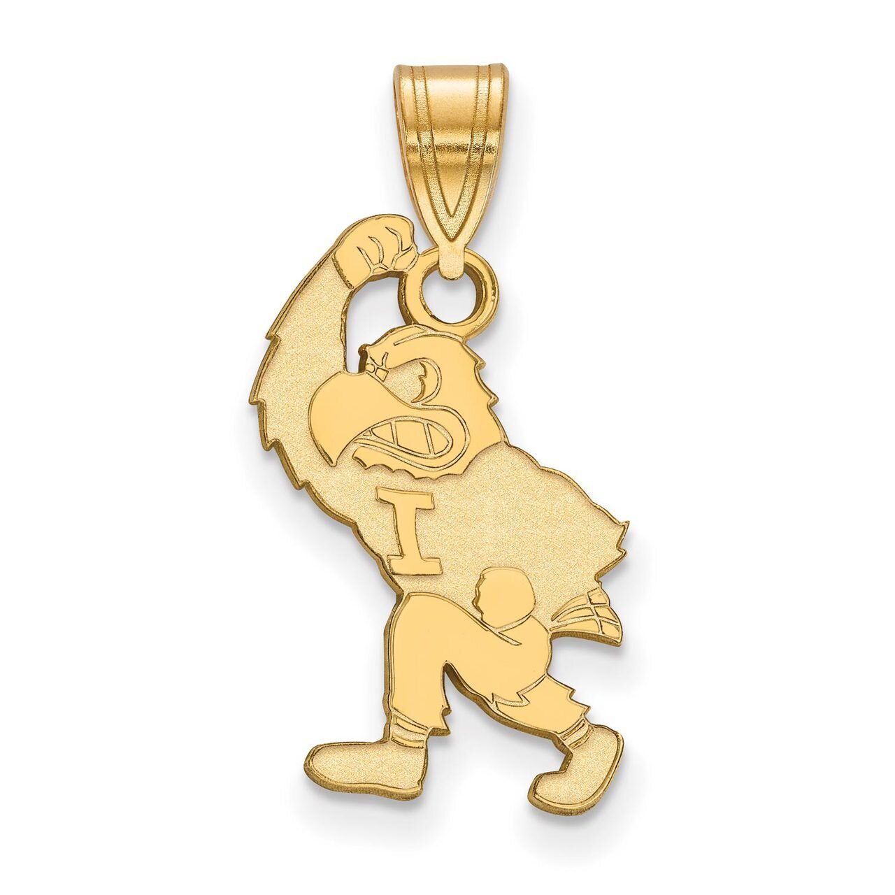 University of Iowa Large Pendant Gold-plated Silver GP077UIA, MPN: GP077UIA, 886774955216