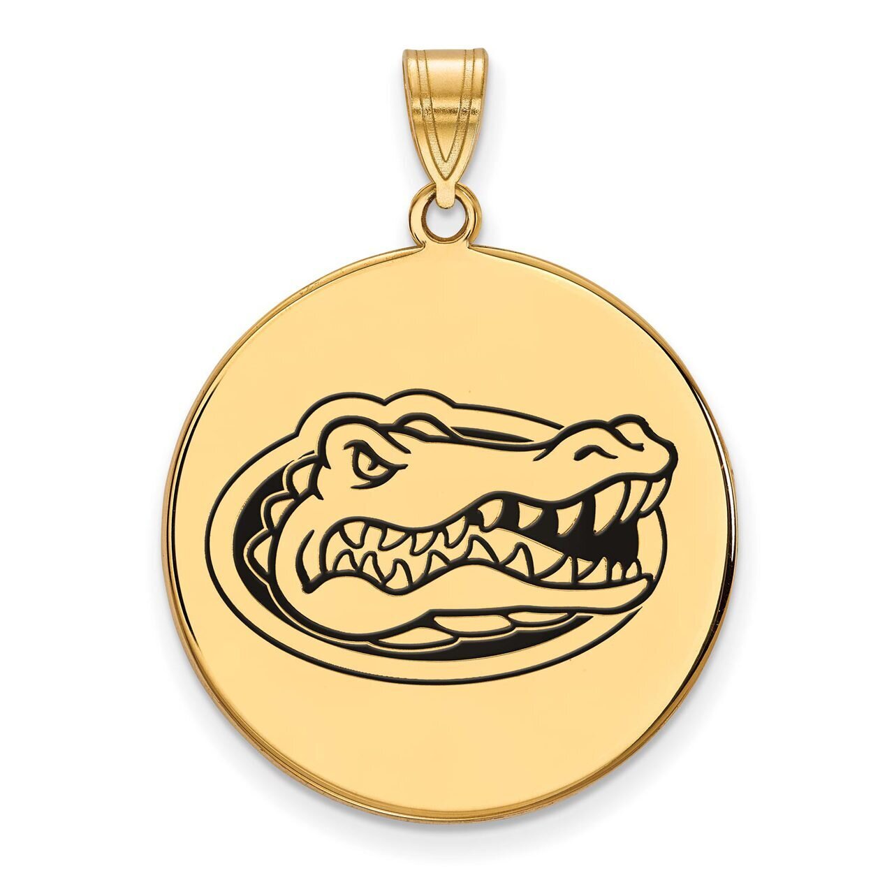 University of Florida x-Large Enamel Disc Pendant Gold-plated Silver GP078UFL, MPN: GP078UFL, 88677…