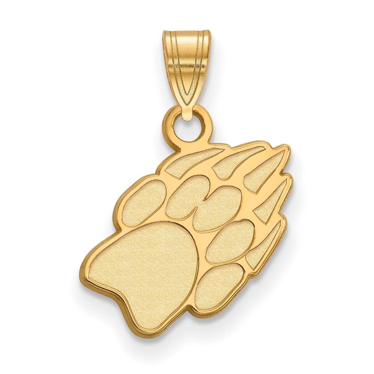University of Wisconsin Small Pendant Gold-plated Silver GP078UWI