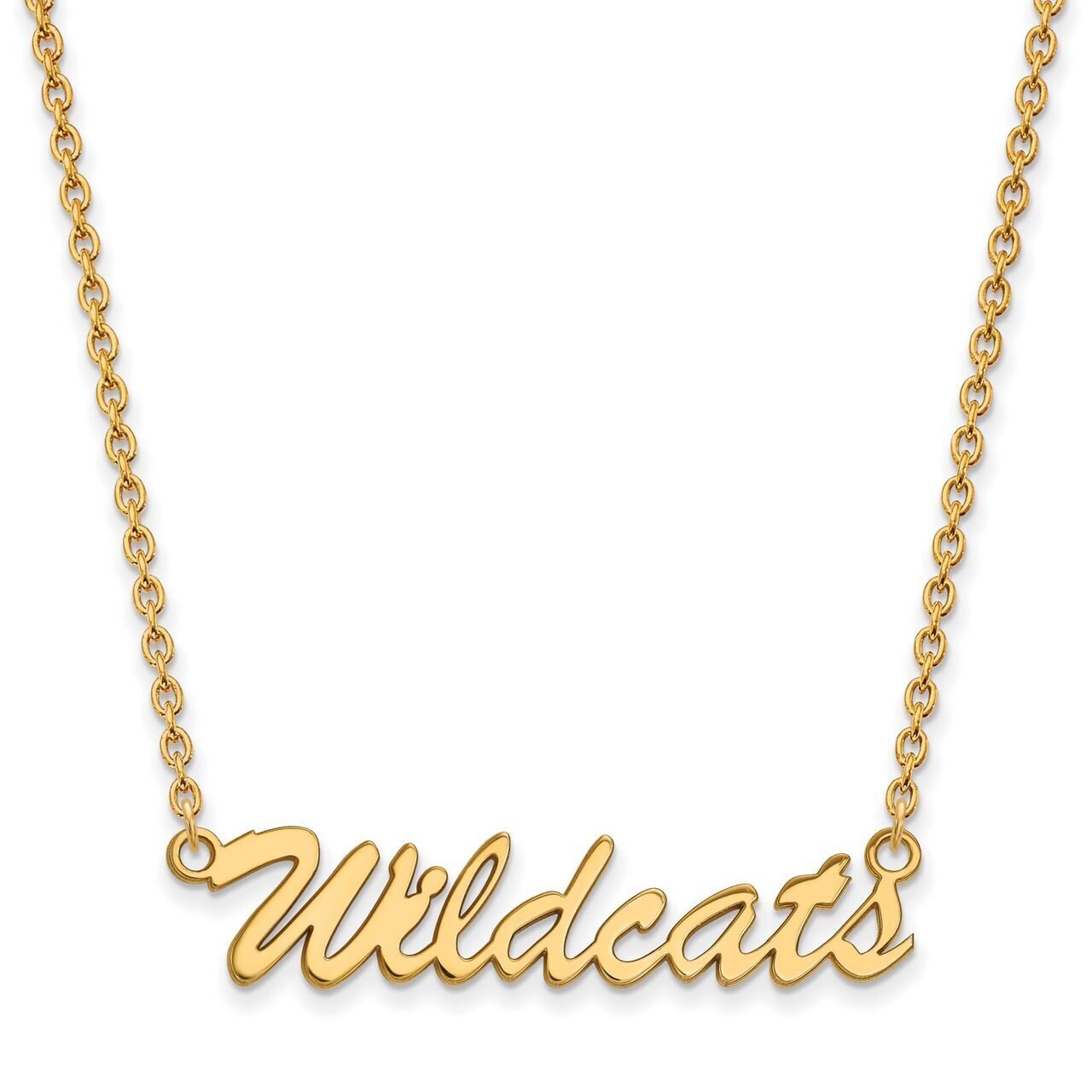 University of Kentucky Medium Pendant with Chain Necklace Gold-plated Silver GP080UK-18, MPN: GP080…