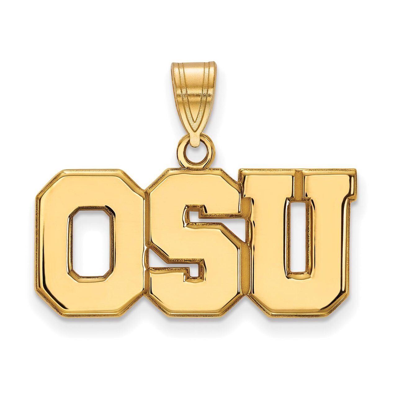 Ohio State University Large Pendant Gold-plated Silver GP083OSU