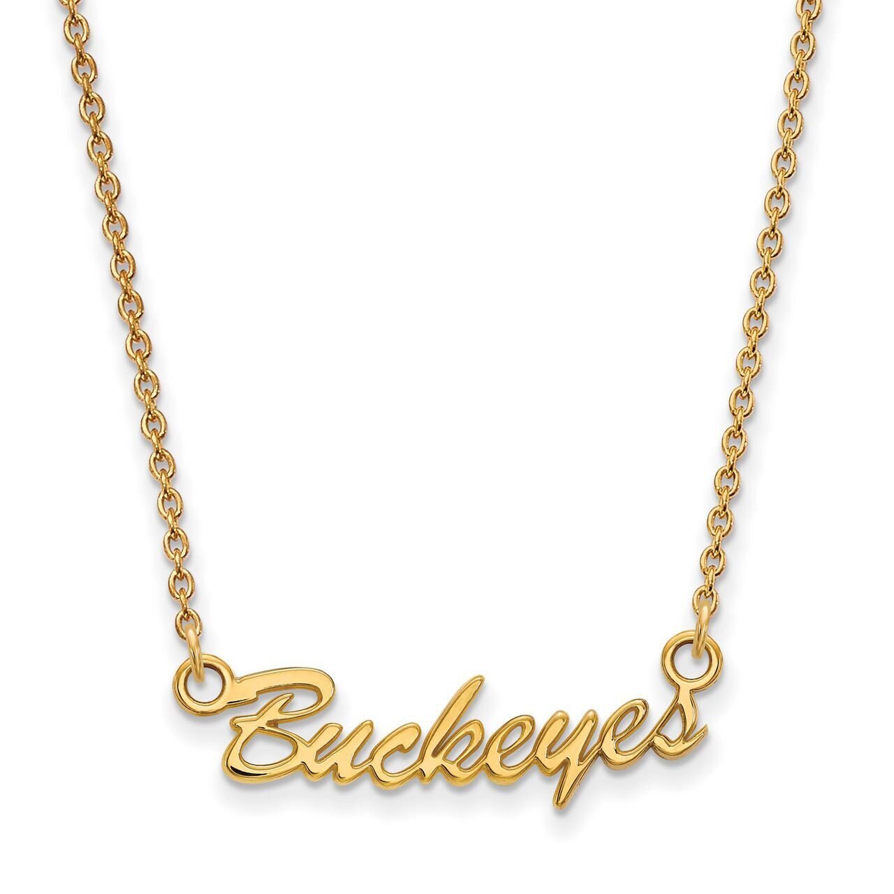 Ohio State University Small Pendant Gold-plated Silver GP084OSU, MPN: GP084OSU, 886774956091