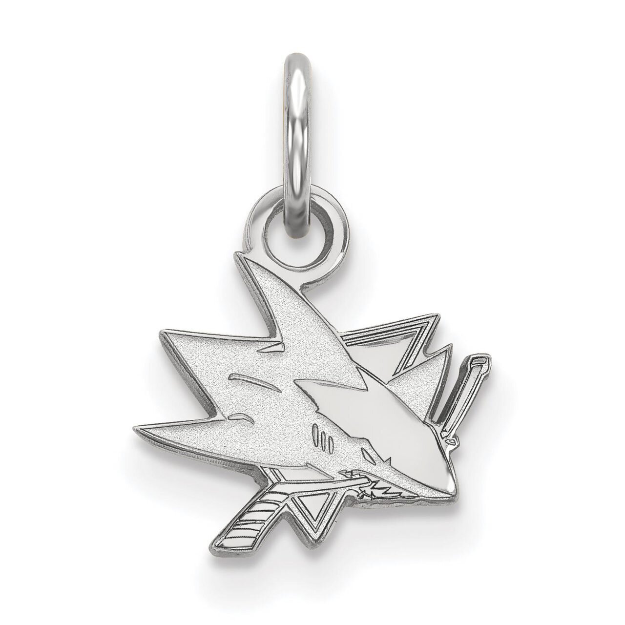 San Jose Sharks x-Small Pendant Sterling Silver SS001SHA