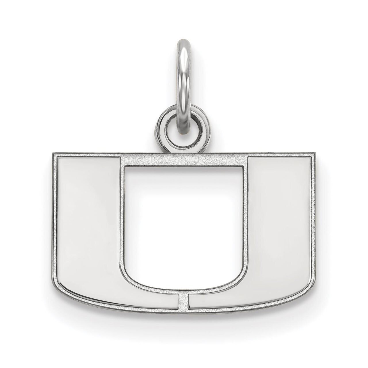 University of Miami x-Small Pendant Sterling Silver SS001UMF