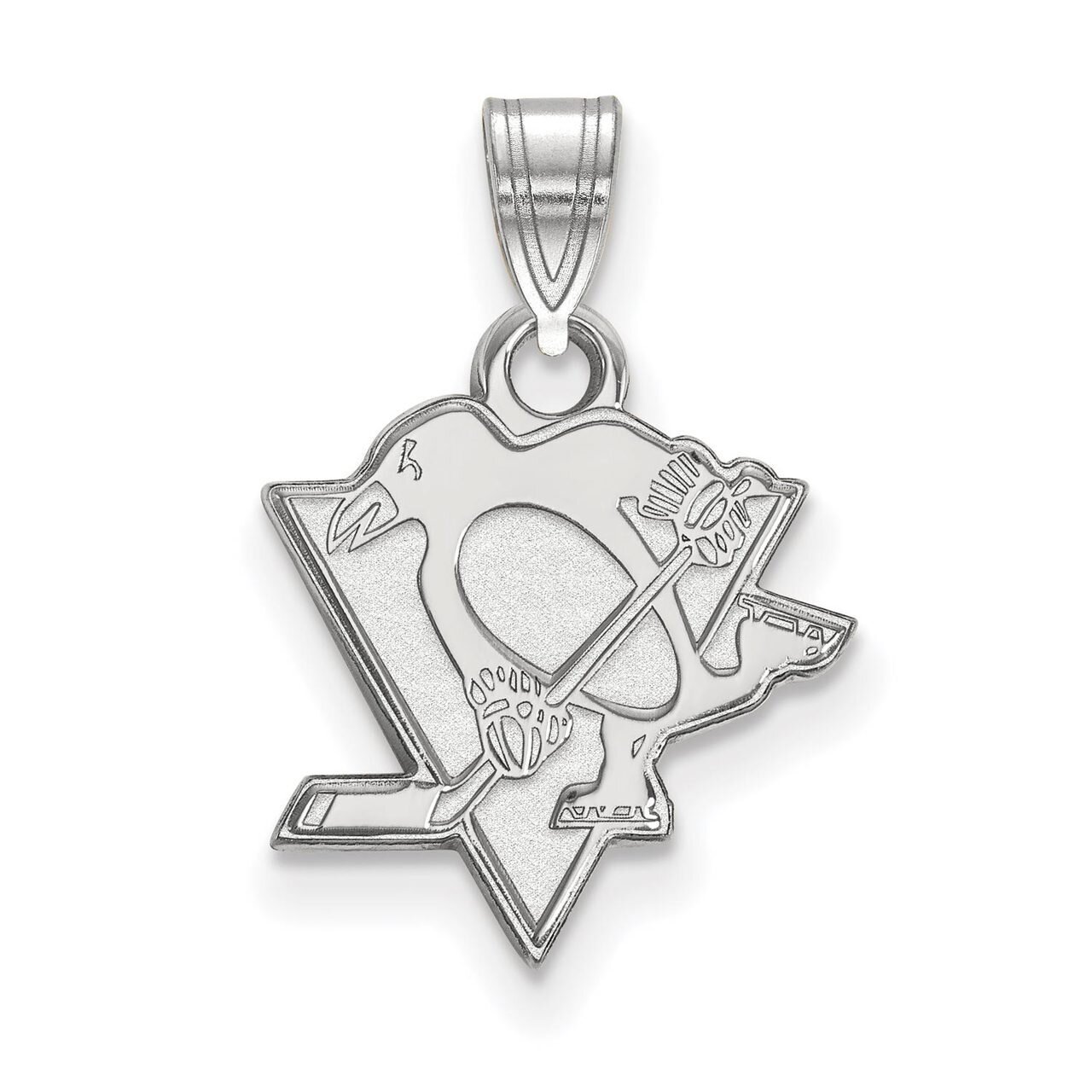 Pittsburh Penguins Small Pendant Sterling Silver SS002PEN, MPN: SS002PEN, 886774744896