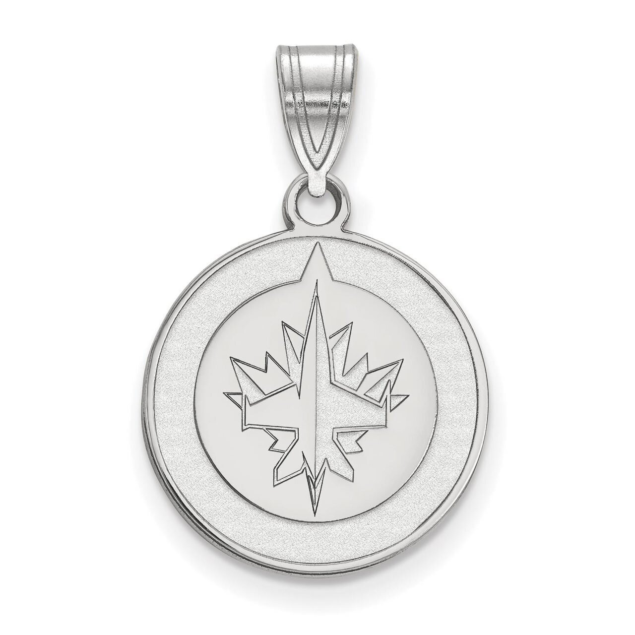 Winnipeg Jets Medium Pendant Sterling Silver SS003JTS, MPN: SS003JTS, 886774745091
