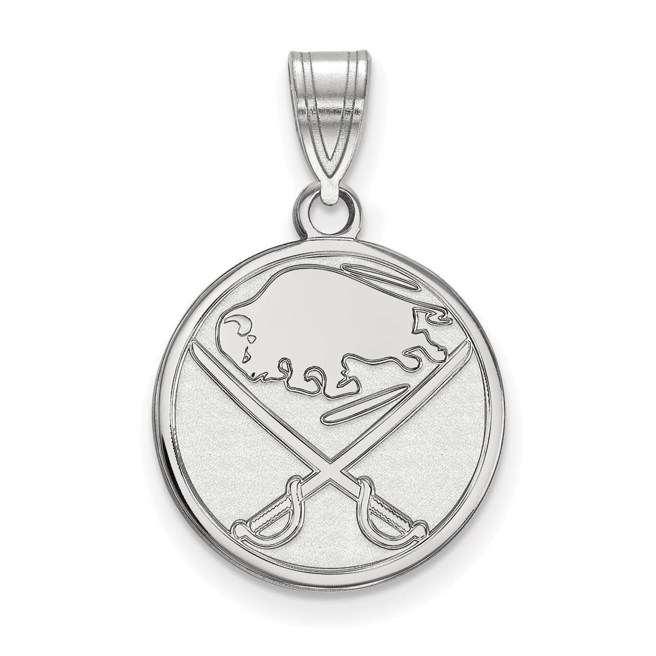 Buffalo Sabres Medium Pendant Sterling Silver SS003SAB, MPN: SS003SAB, 886774745176