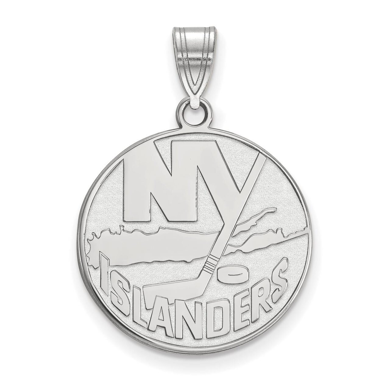 New York Islanders Large Pendant Sterling Silver SS004ISL