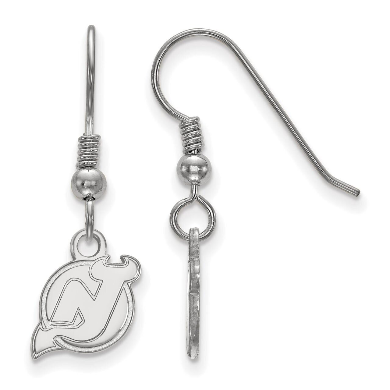 New Jersey Devils x-Small Dangle Earring Wire Sterling Silver SS005DVL, MPN: SS005DVL, 886774957319