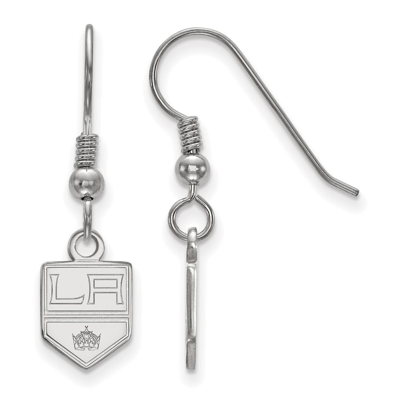 Los Angeles Kings x-Small Dangle Earring Wire Sterling Silver SS005KIN, MPN: SS005KIN, 886774764542
