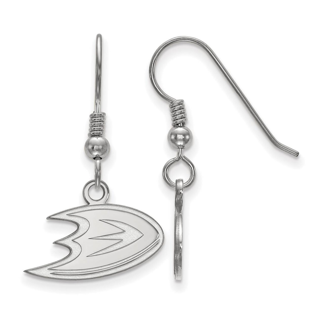 Anaheim Ducks x-Small Dangle Earring Wire Sterling Silver SS005MDU, MPN: SS005MDU, 886774957357