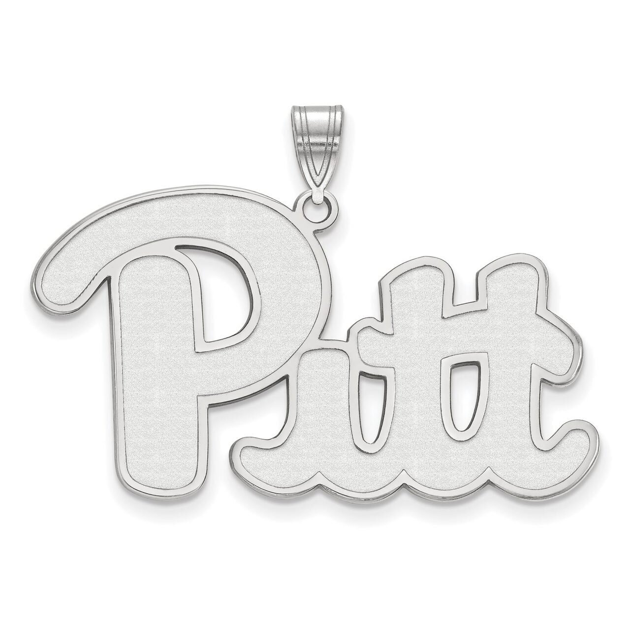 University of Pittsburgh x-Large Pendant Sterling Silver SS005UPI