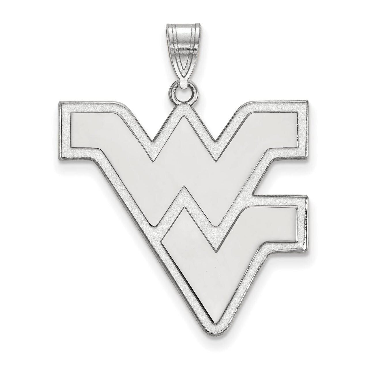 West Virginia University x-Large Pendant Sterling Silver SS005WVU, MPN: SS005WVU, 886774722351