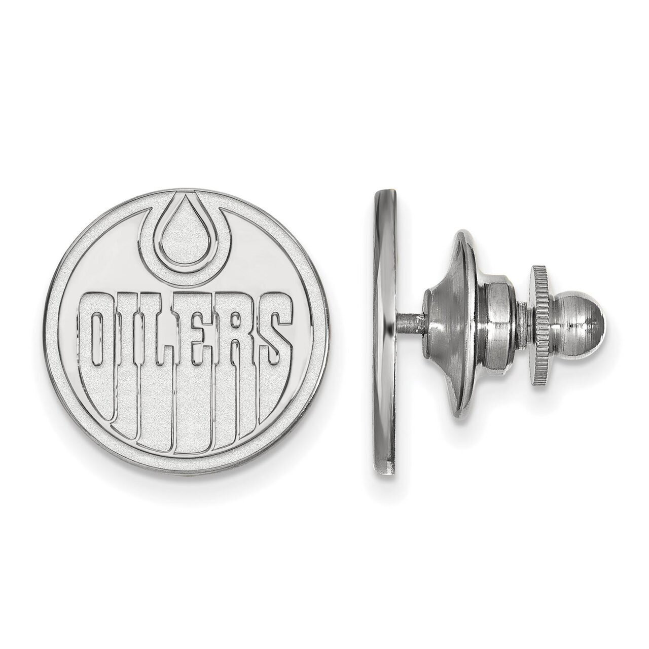 Edmonton Oilers Lapel Pin Sterling Silver SS006OIL, MPN: SS006OIL, 886774745596