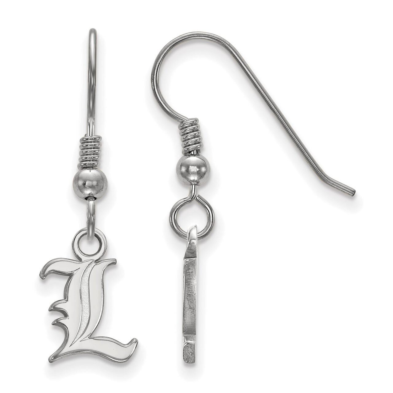 University of Louisville x-Small Dangle Earring Wire Sterling Silver SS006UL, MPN: SS006UL, 8867747…