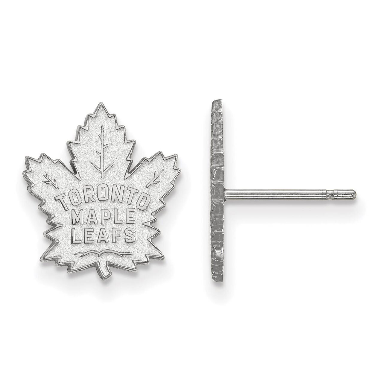 Toronto Maple Leafs Small Post Earring Sterling Silver SS008MLE, MPN: SS008MLE, 886774957845