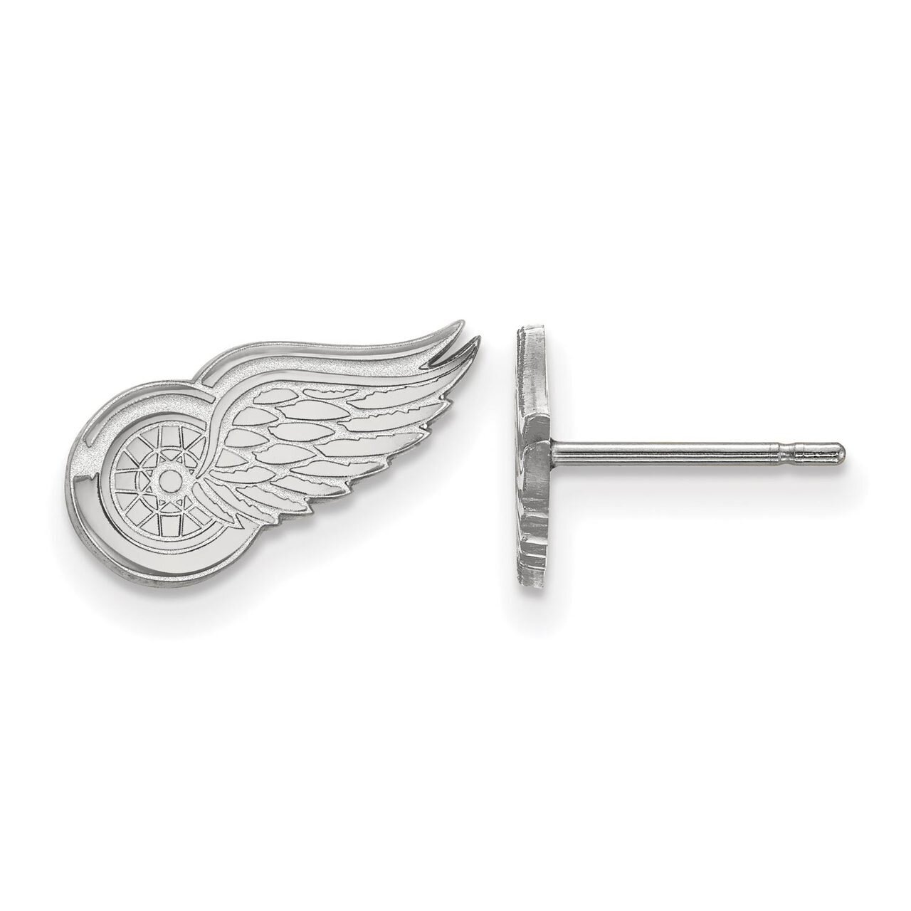 Detroit Red Wings x-Small Post Earring Sterling Silver SS008RWI