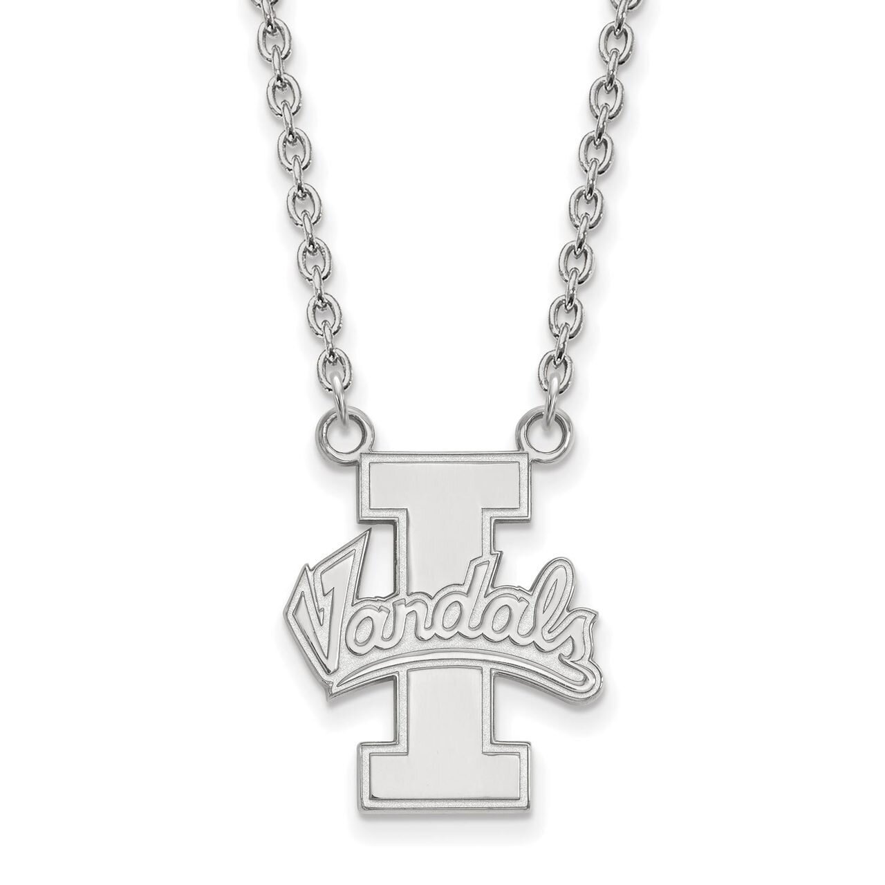 University of Idaho Large Pendant with Chain Necklace Sterling Silver SS008UID-18, MPN: SS008UID-18…