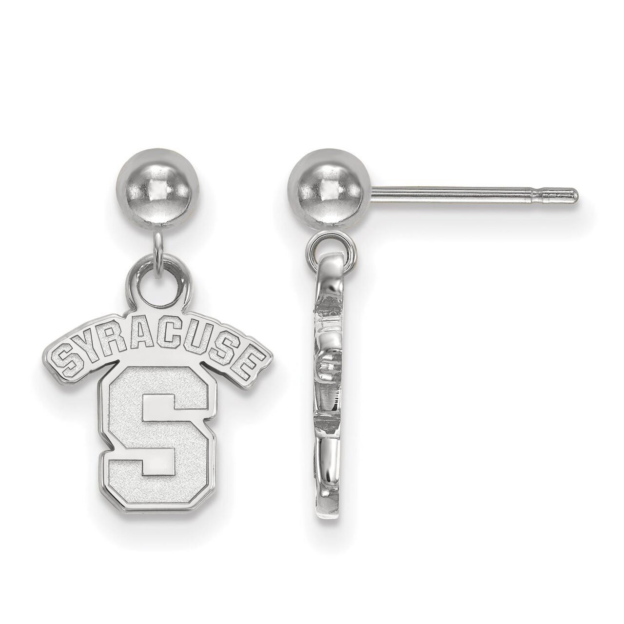 Syracuse University Earring Dangle Ball Sterling Silver SS009SYU, MPN: SS009SYU, 886774698892