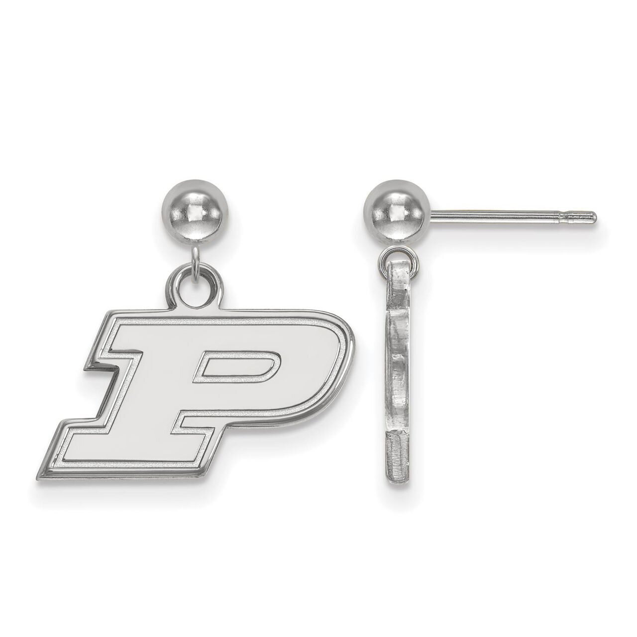 Purdue Earring Dangle Ball Sterling Silver SS010PU, MPN: SS010PU, 886774696126