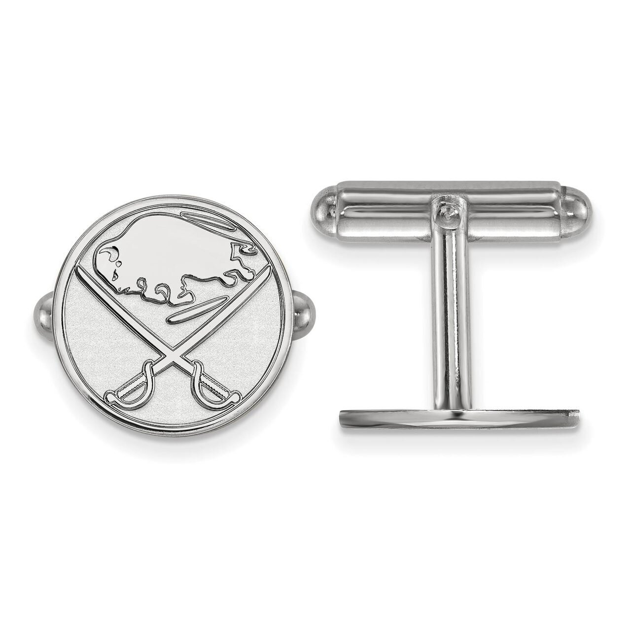 Buffalo Sabres Cufflinkss Sterling Silver SS010SAB, MPN: SS010SAB, 886774746241