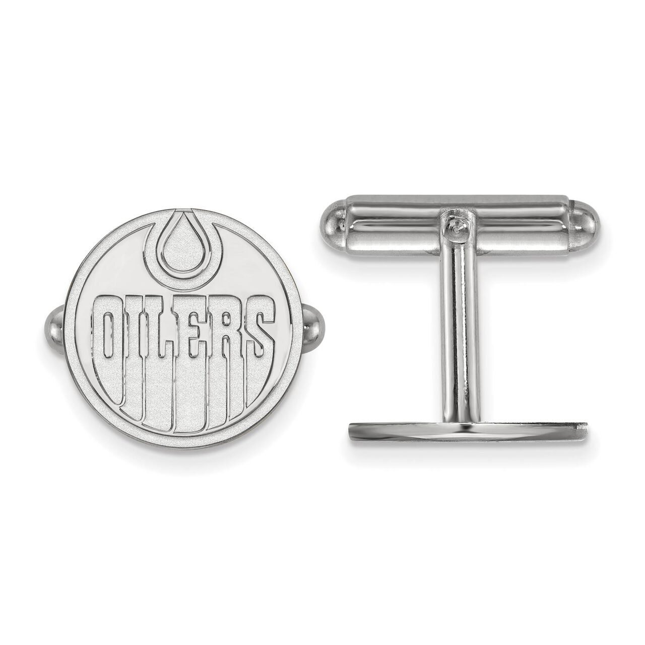 Edmonton Oilers Cufflinkss Sterling Silver SS011OIL, MPN: SS011OIL, 886774746579