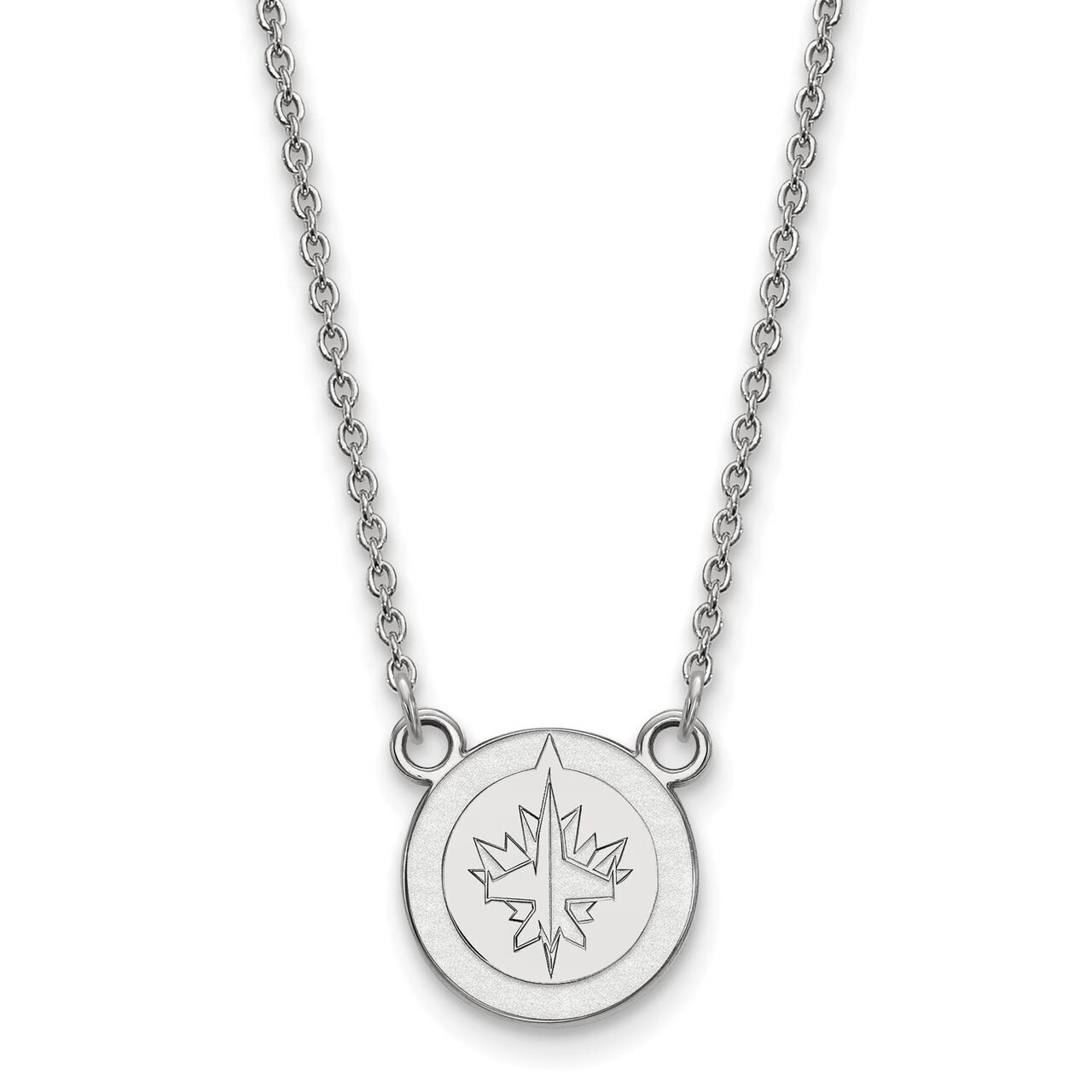 Winnipeg Jets Small Pendant with Chain Necklace Sterling Silver SS013JTS-18, MPN: SS013JTS-18, 8867…