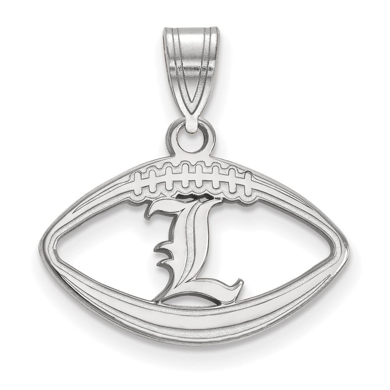 University of Louisville Pendant in Football Sterling Silver SS014UL, MPN: SS014UL, 886774709666