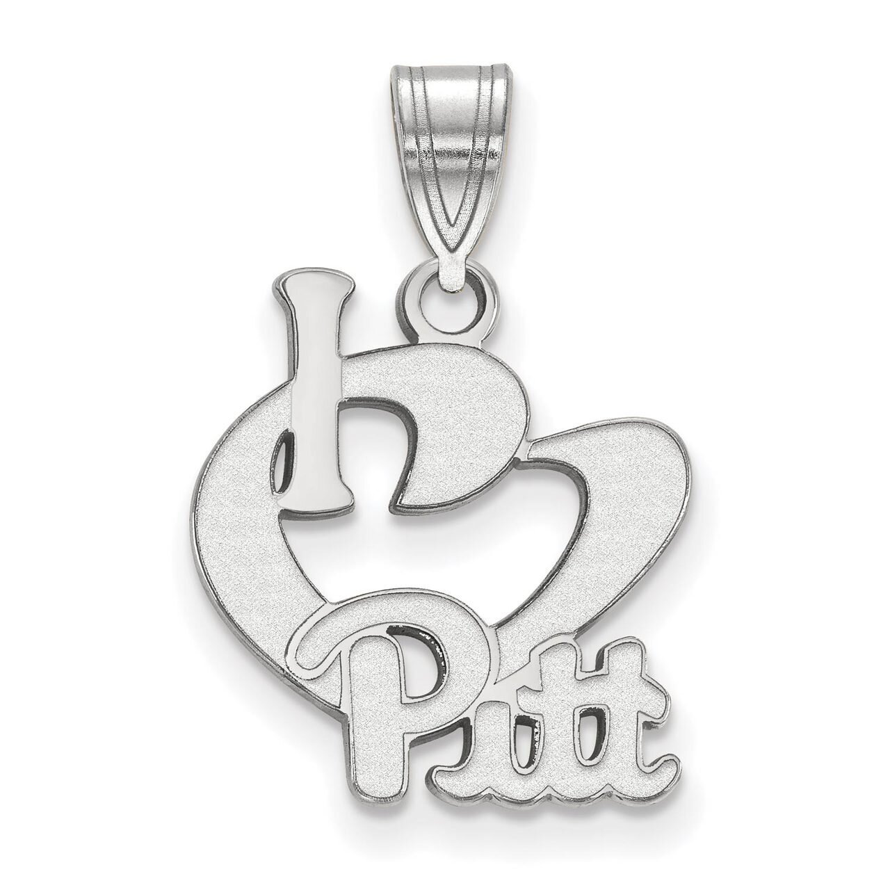 University of Pittsburgh Large I love Logo Pendant Sterling Silver SS014UPI, MPN: SS014UPI, 8867747…