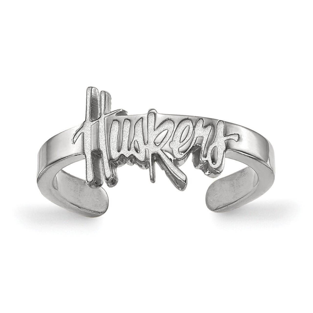University of Nebraska Toe Ring Sterling Silver SS015UNE, MPN: SS015UNE, 886774712994