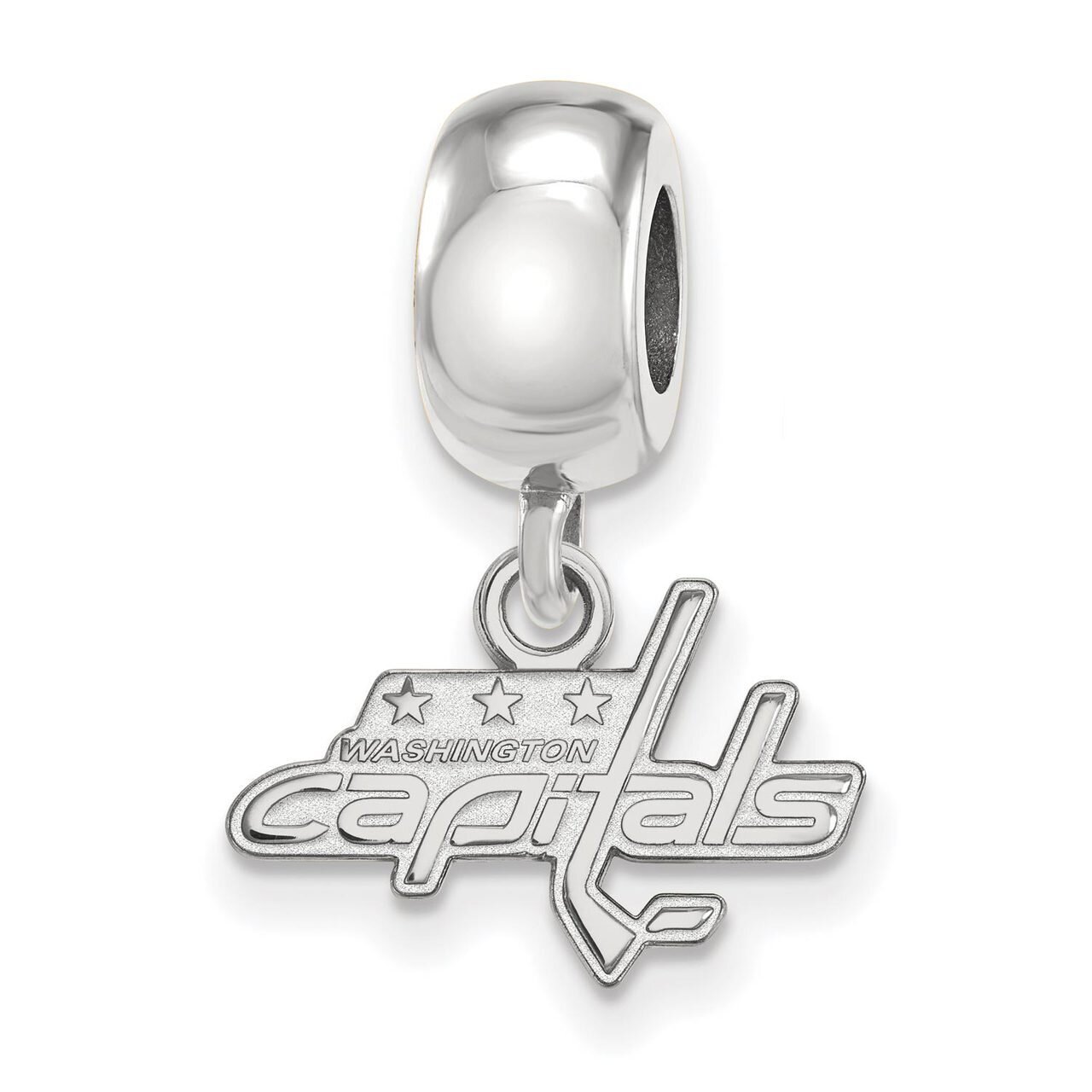 Washington Capitals Bead Charm x-Small Dangle Sterling Silver SS017CAP, MPN: SS017CAP, 886774958422