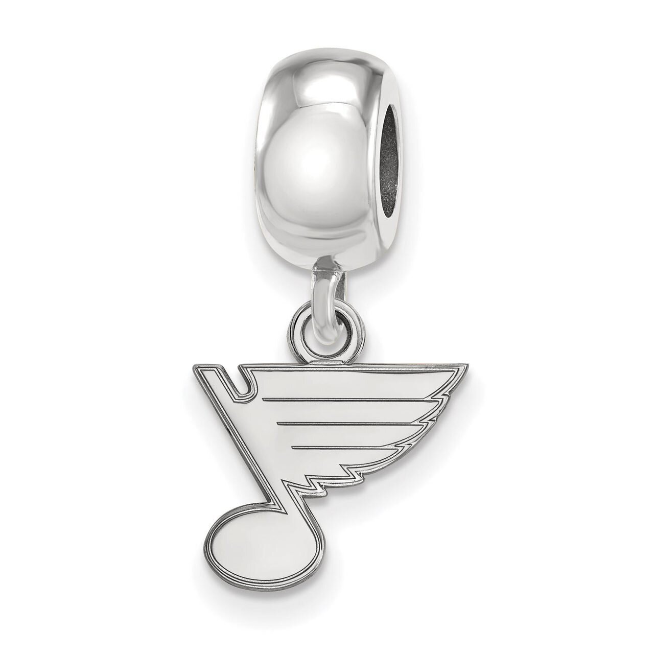 Saint Louis Blues Bead Charm x-Small Dangle Sterling Silver SS018BLE, MPN: SS018BLE, 886774958538