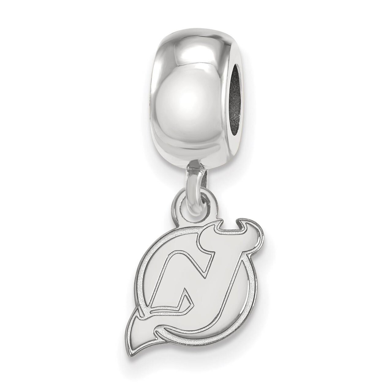 New Jersey Devils Bead Charm x-Small Dangle Sterling Silver SS018DVL, MPN: SS018DVL, 886774958569