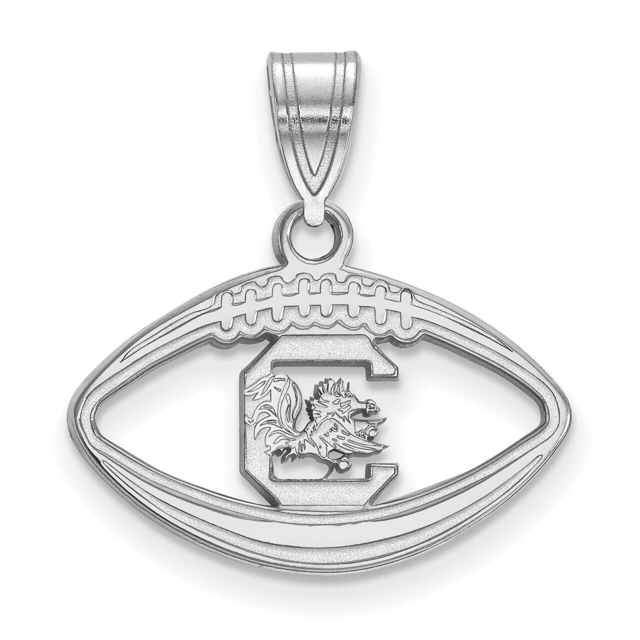 University of South Carolina Pendant in Football Sterling Silver SS018USO, MPN: SS018USO, 886774715…