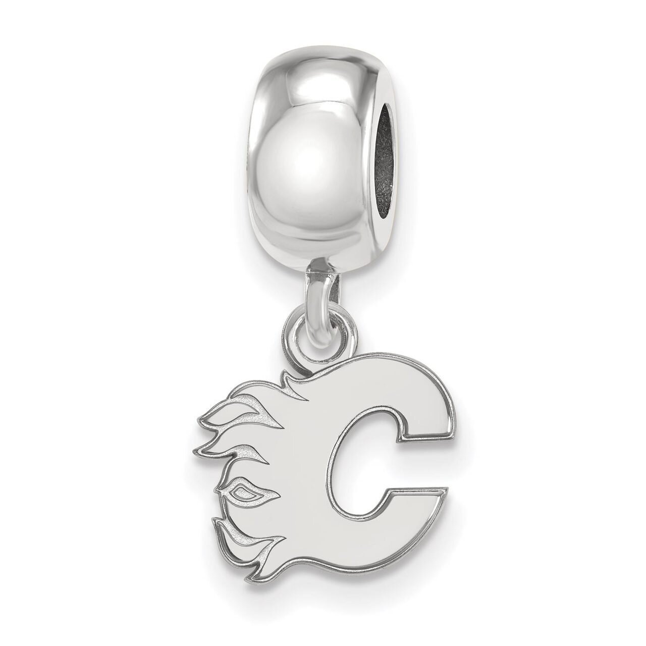 Calgary Flames Bead Charm x-Small Dangle Sterling Silver SS019FLA, MPN: SS019FLA, 886774958729