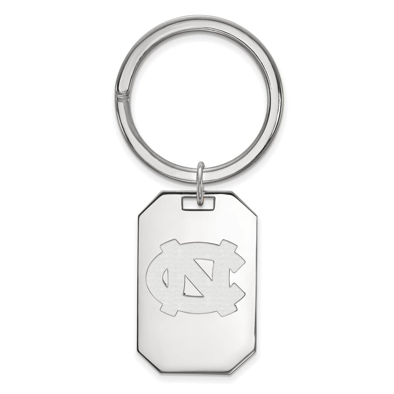 University of North Carolina Key Chain Sterling Silver SS023UNC
