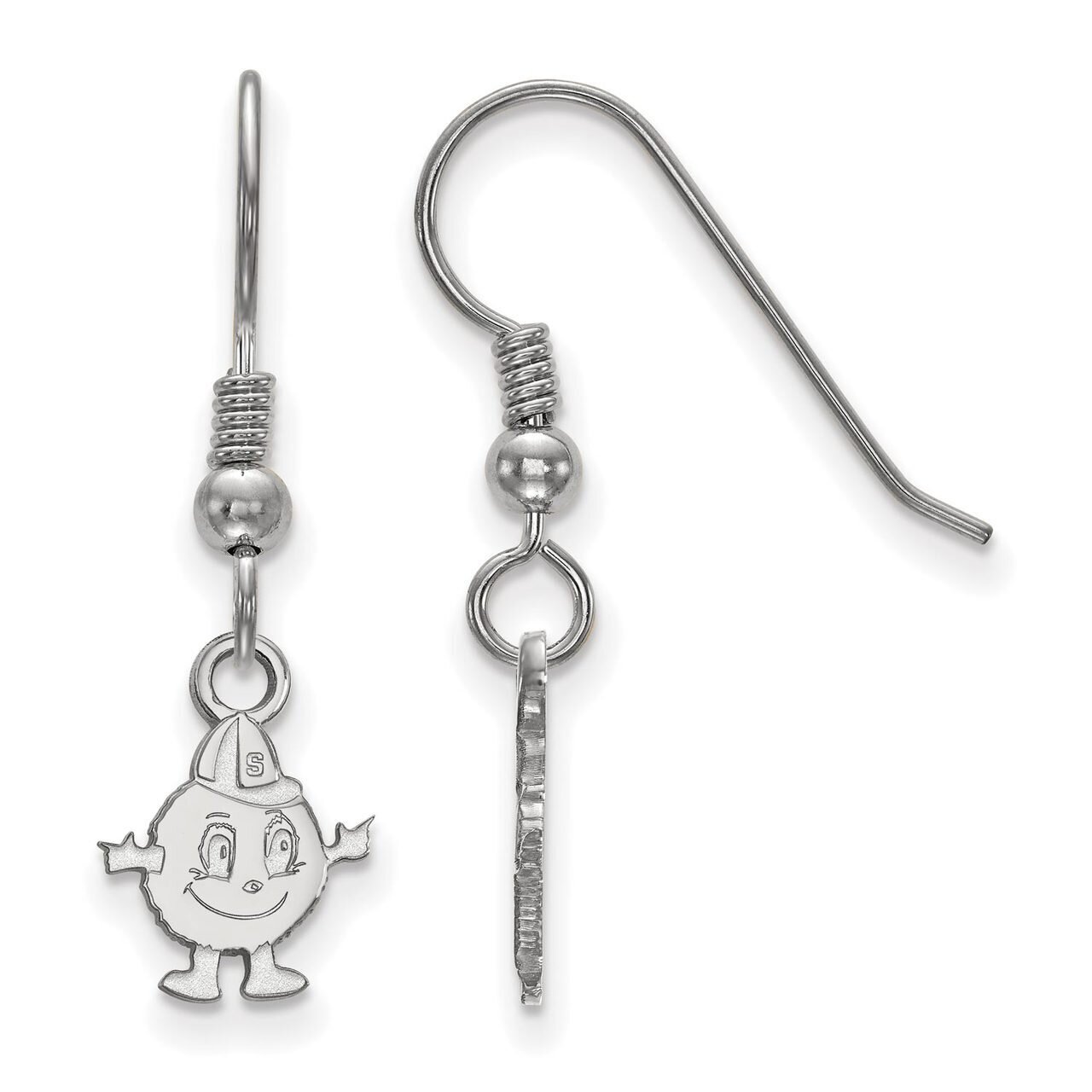 Syracuse University x-Small Dangle Earring Wire Sterling Silver SS026SYU, MPN: SS026SYU, 8867746989…