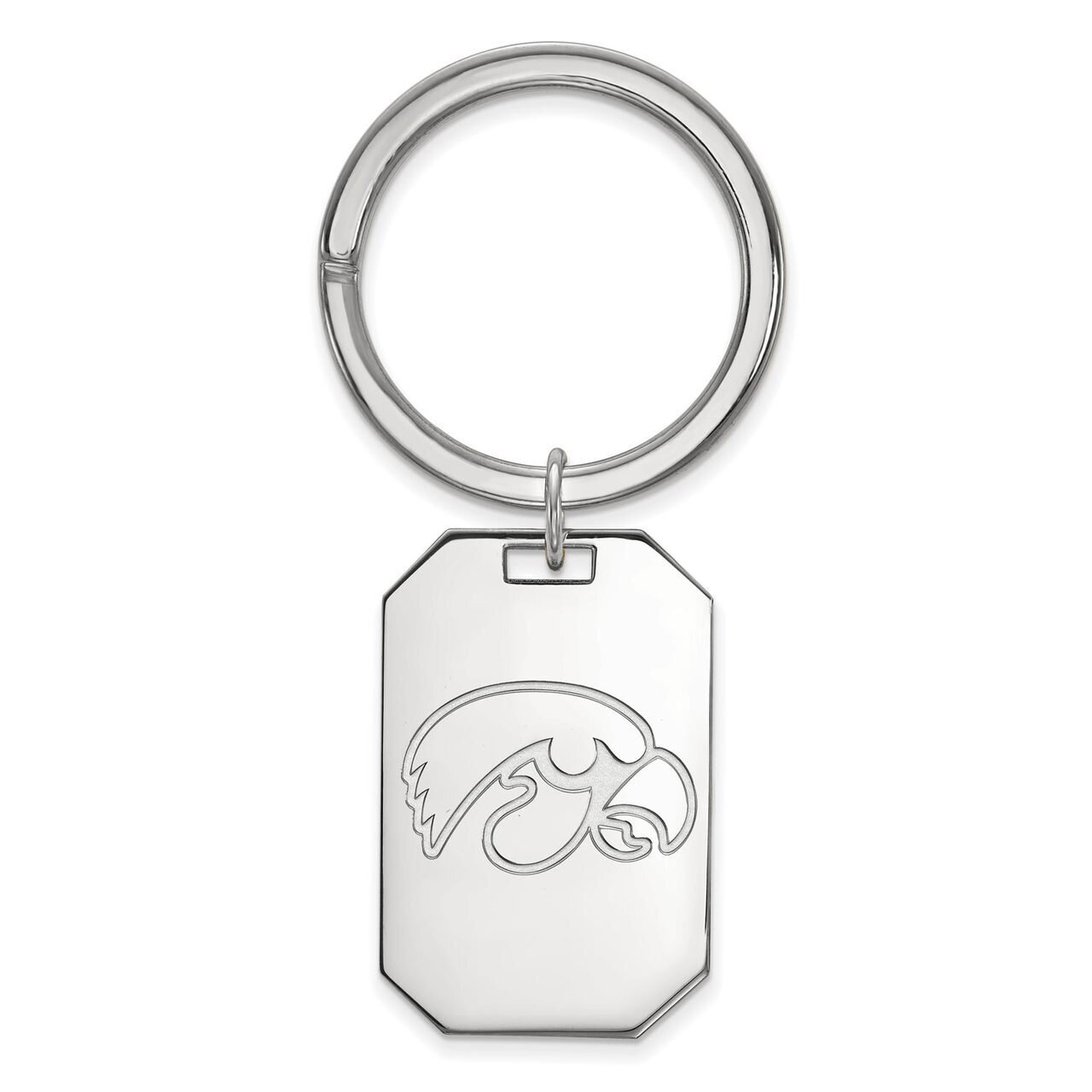 University of Iowa Key Chain Sterling Silver SS026UIA, MPN: SS026UIA, 886774726434