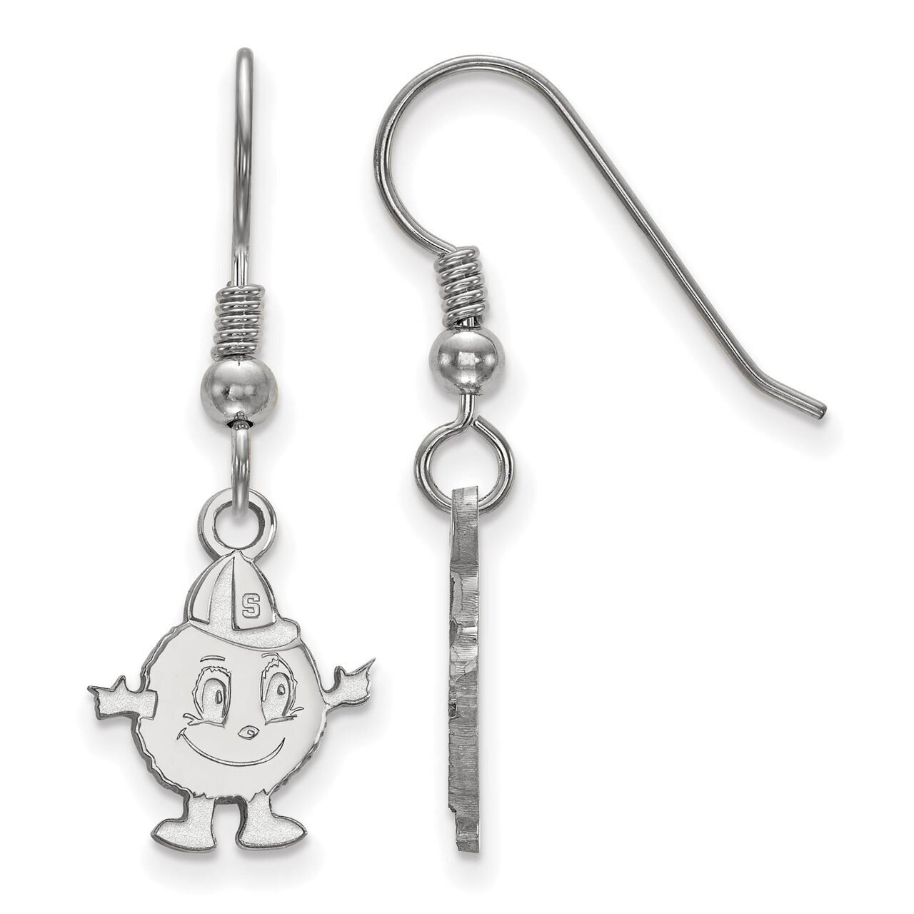 Syracuse University Small Dangle Earring Wire Sterling Silver SS027SYU, MPN: SS027SYU, 886774699011