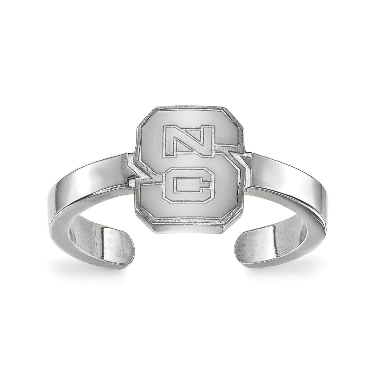 North Carolina State University Toe Ring Sterling Silver SS029NCS, MPN: SS029NCS, 886774691954