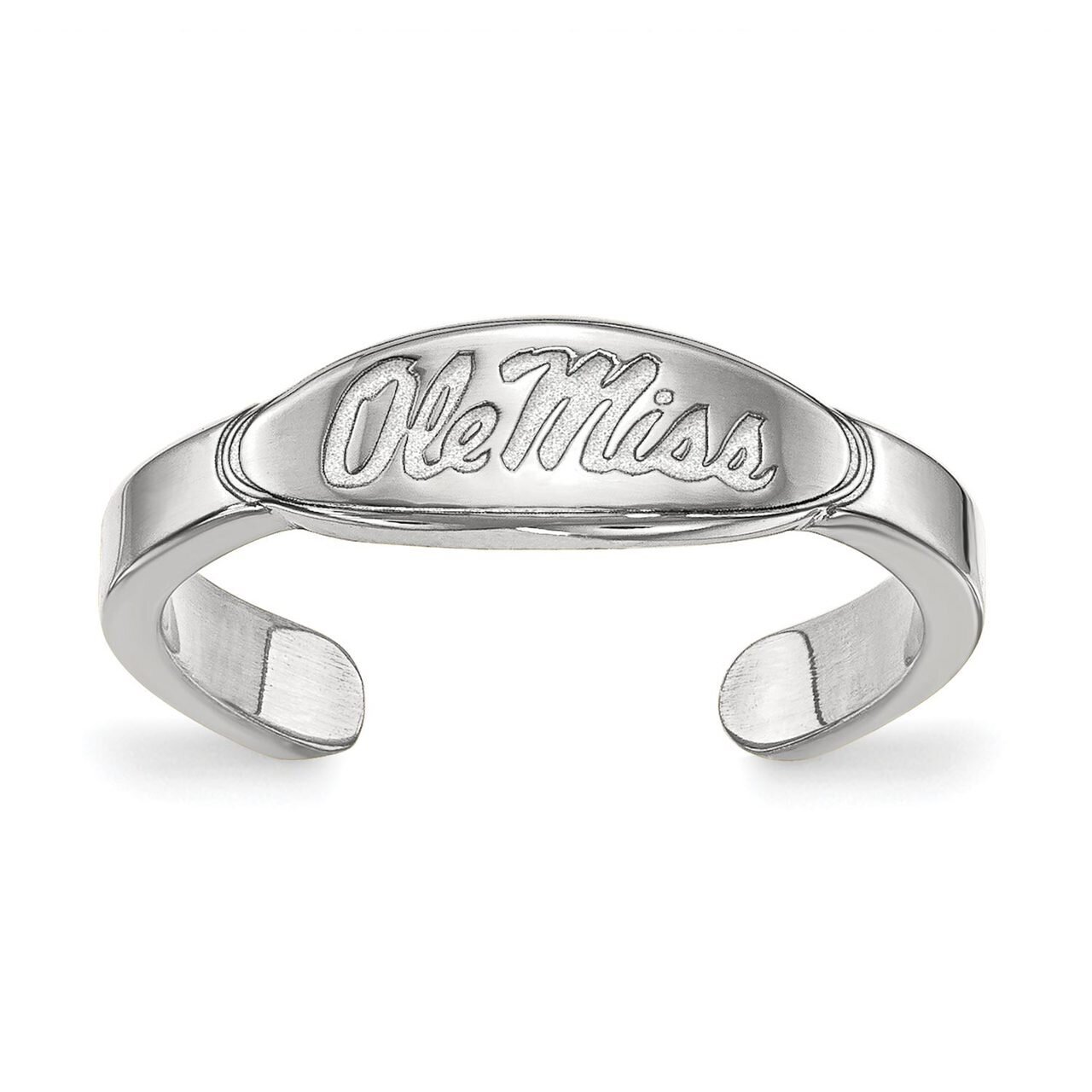 University of Missisippi Toe Ring Sterling Silver SS029UMS, MPN: SS029UMS, 886774711782